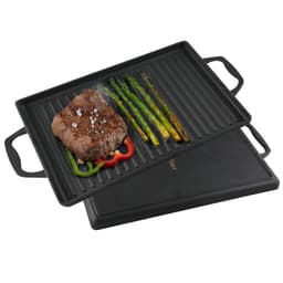 Plancha Churrasquera Hierro Fundido Atelier Cocina Reversible 2 en 1