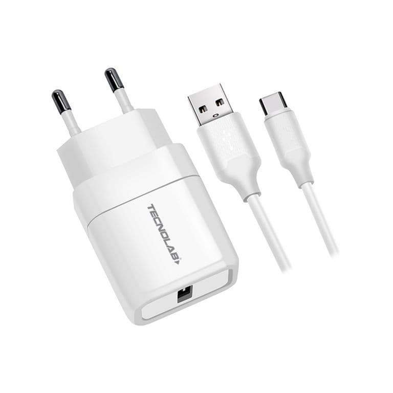 Cargador de Pared 12W + Cable USB a USB-C TL043W