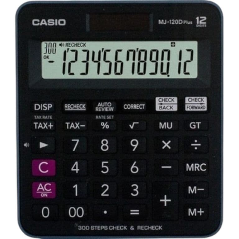 Calculadora MJ-120DPLUS-BKWDPW