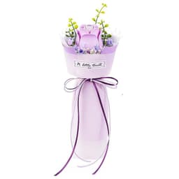 Rosa Purpura 3D Rowood AF021 Ramo Floral DIY en Madera