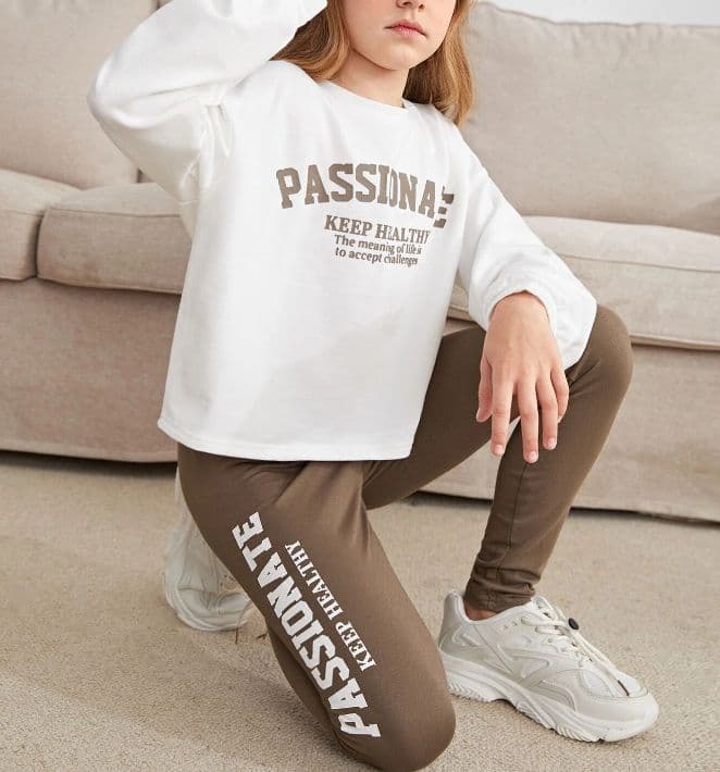 Conjunto Infantil Passionate Keep Healthy Multicolor 9