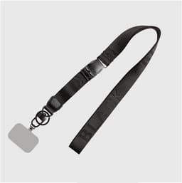 Lanyard Logo Black Negro TALLA UNICA