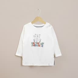 Polera Infant Nino Blanca Blanco 6 MESES