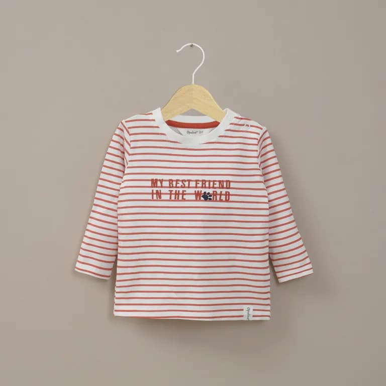 Polera Infant Nino Naranja Naranja 12 MESES