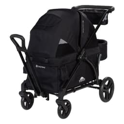 Coche doble paseo Wagon MUV Expedition 2 en 1 Ultra Black - Negro