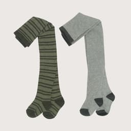 Pack De 2 Panties Grises Gris 5-6 ANOS