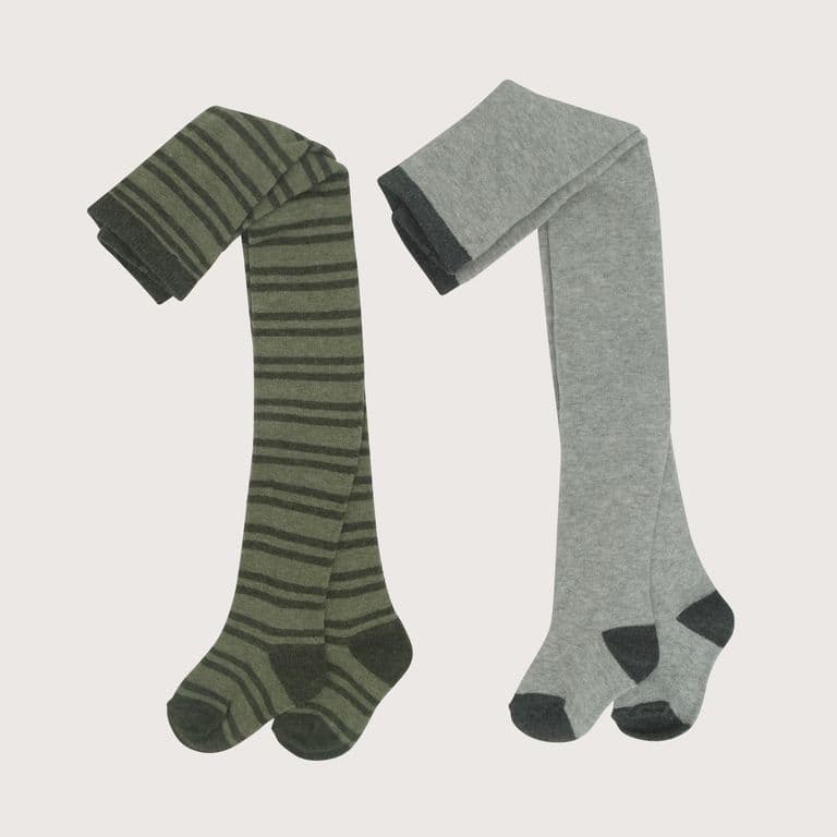 Pack De 2 Panties Grises Gris 5-6 ANOS