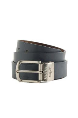 Cinturon Hombre New Reversible Negro Negro 38