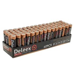 Pack 60 Pilas Deleex Gold AAA Carbon Battery R03