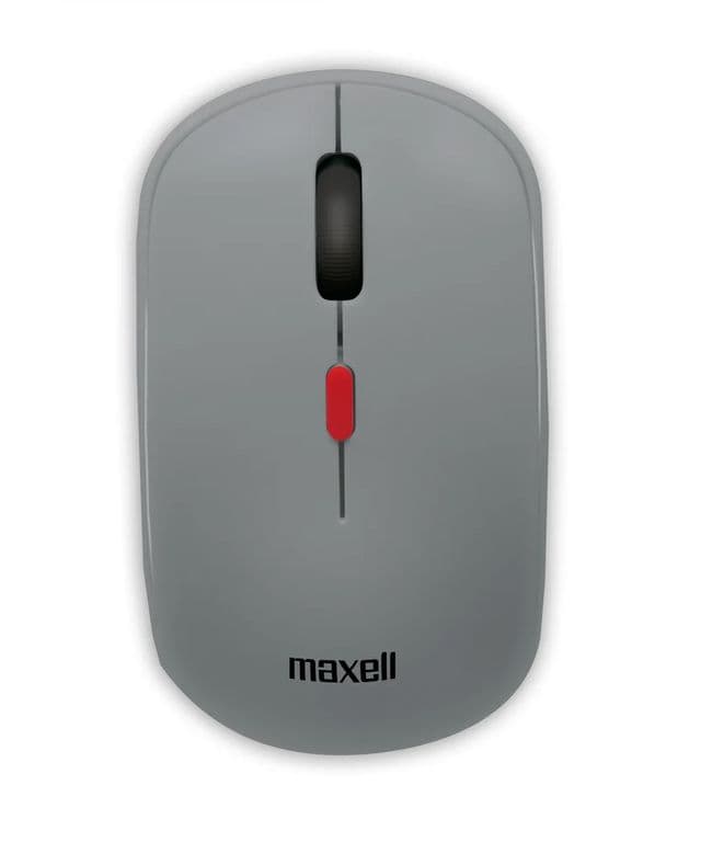 Mouse Inalambrico Ergonomico 1600 DPI MOWL-100 Gris