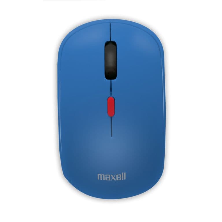Mouse Inalambrico Ergonomico 1600 DPI MOWL-100 Azul