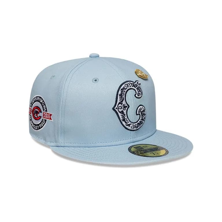 Gorra 59Fifty Chicago Cubs Coops Seasonal Pastel Blue Azul 7