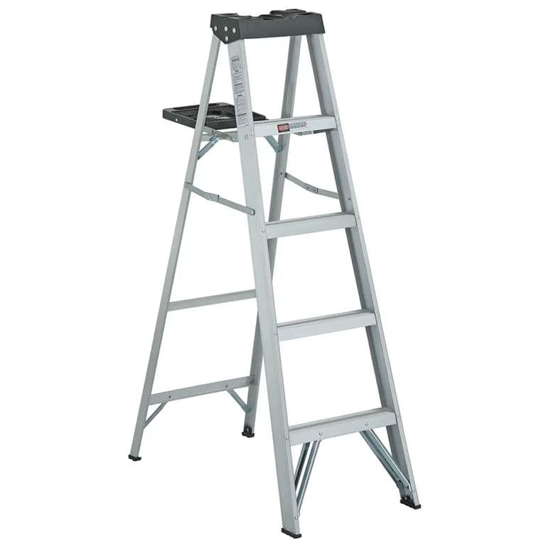Escalera De Aluminio Tijera 1.52 M (5 Peldanos)