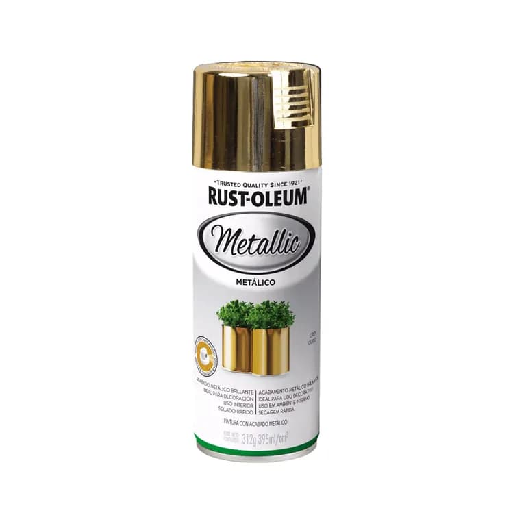 Pintura en Spray Acabado Special Metalico Oro Brillante 312 g