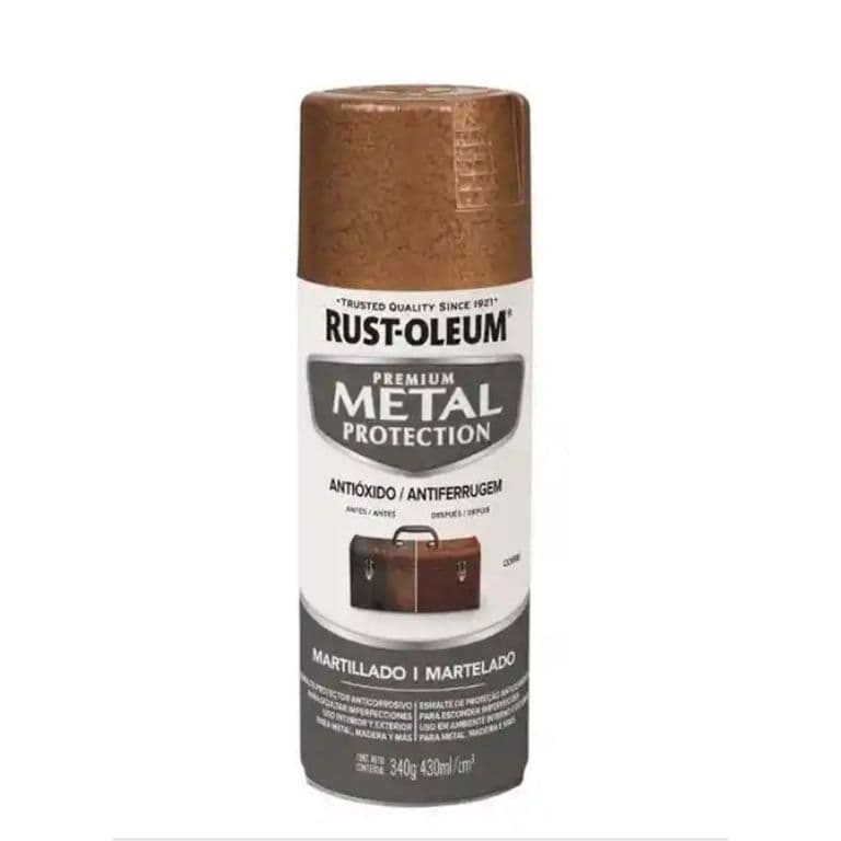 Pintura en Spray Metal Protection Anticorrosivo Martillado Marron 340 g