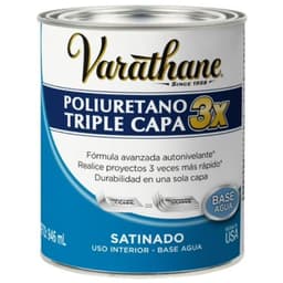 Poliuretano Triple Capa 3X Satinado 946 ml