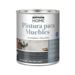 Pintura para Muebles Gris Oscuro Semi Brillante 946 mL