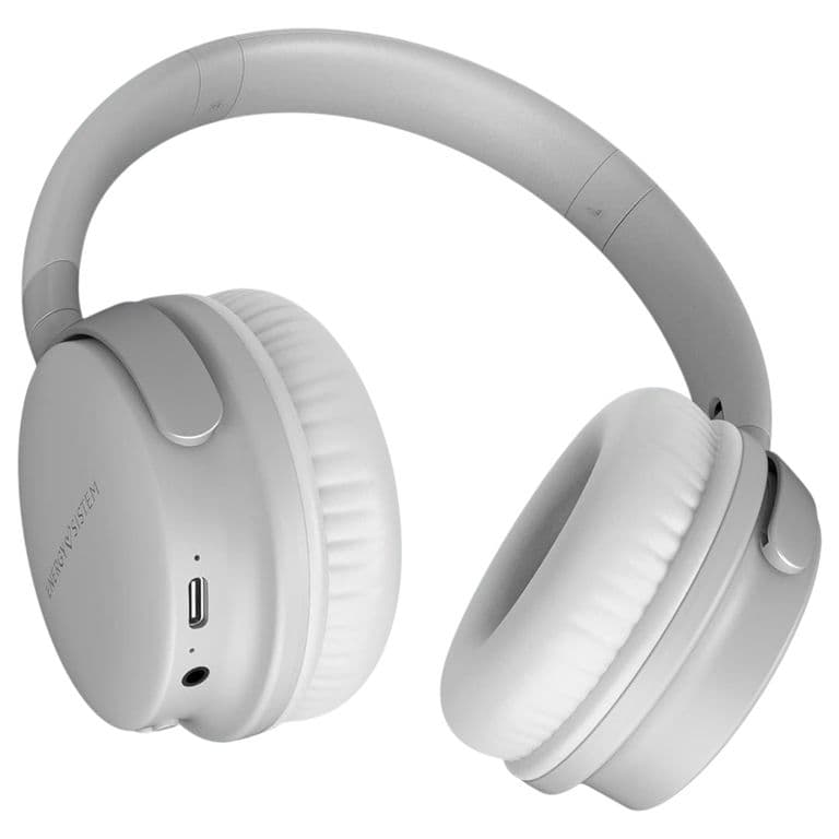 Audifonos Bluetooth Style 3 Gray Deep Bass 25 Hrs Negro