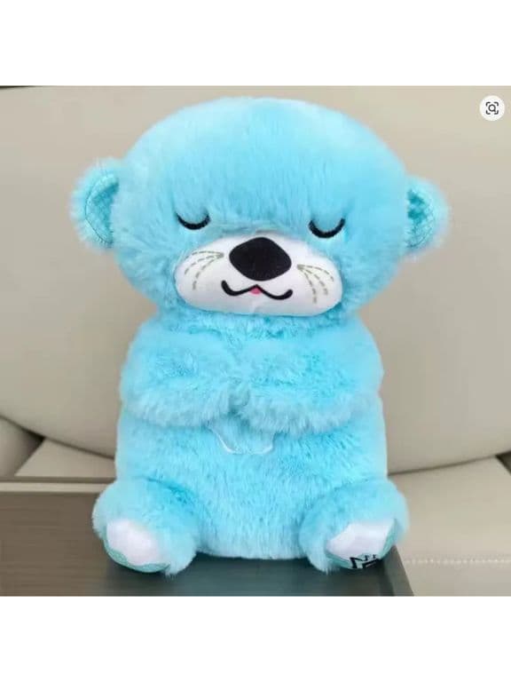 Pack 2 Peluche Kawaii Relaja, Ansiedad. Juguete Luz Y Sonido. Nutria