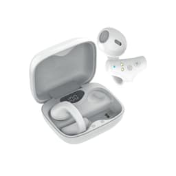 Audifonos Bluetooth Ear Cuff Clip On Open-Ear TWS Blanco Blanco