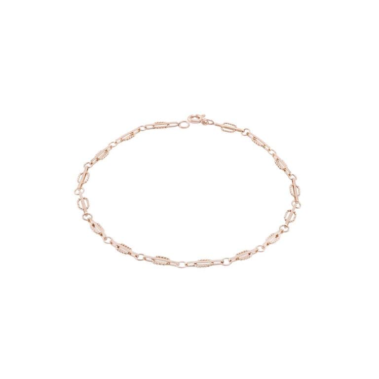 Pulsera oro Miel 18kt Veronica Rosa 18