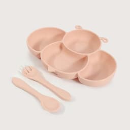 Plato Silicona Rosado