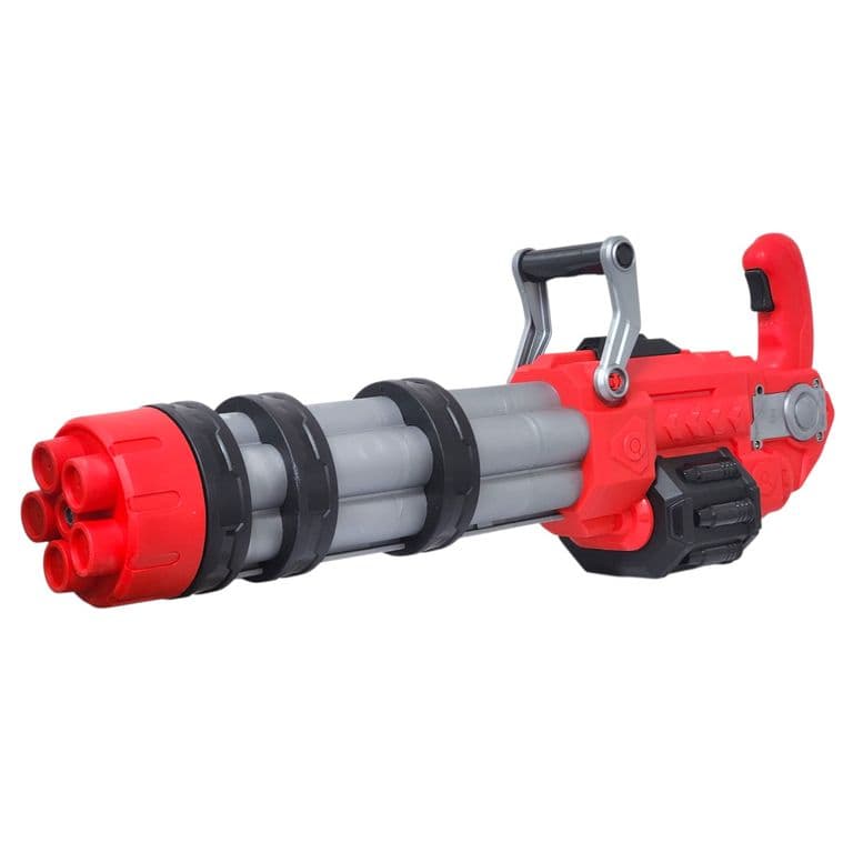 Juguete Pistola de Agua Electrica Recargable DBG1655R Rojo