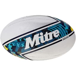 Balon Rugby Squad BlancoAzul Marino N.5