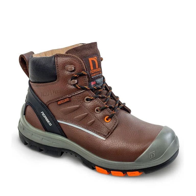 Botin de Seguridad Commando NS-587 Cafe 38