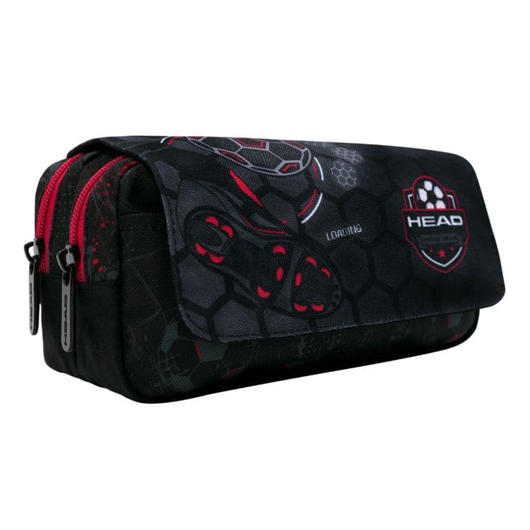 Estuche Infantil Nino Eraser Futbol Negro