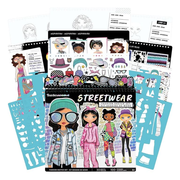 Cuaderno Libreta Disenar Moda Streetwear