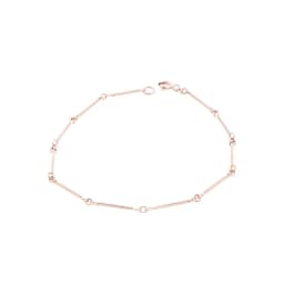 Pulsera Oro Miel 18kt Palitos. Rosa 18