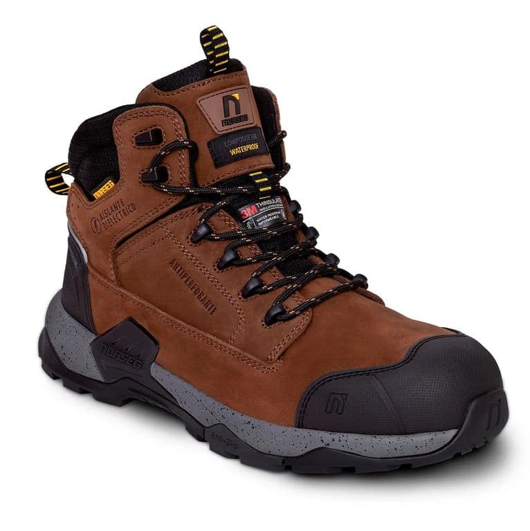 Botin de Seguridad Viper CT Cafe 38
