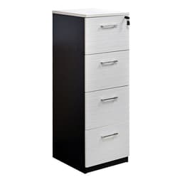 Kardex 4 Cajones Maple Con Gris