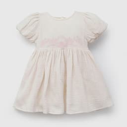 Vestido para Nina Beige Beige 3-6 MESES