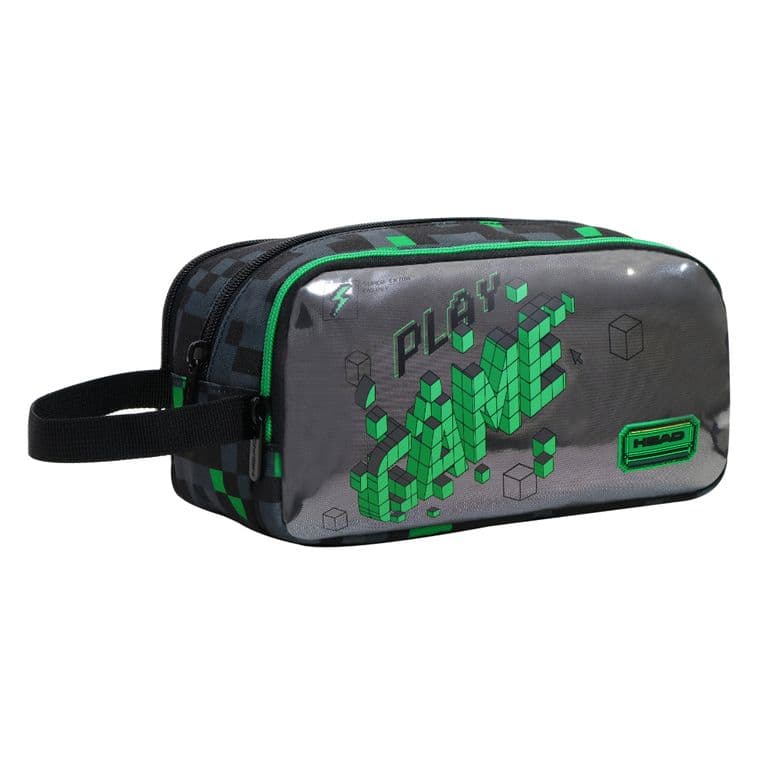 Estuche Infantil Nino Atos Gamer Negro