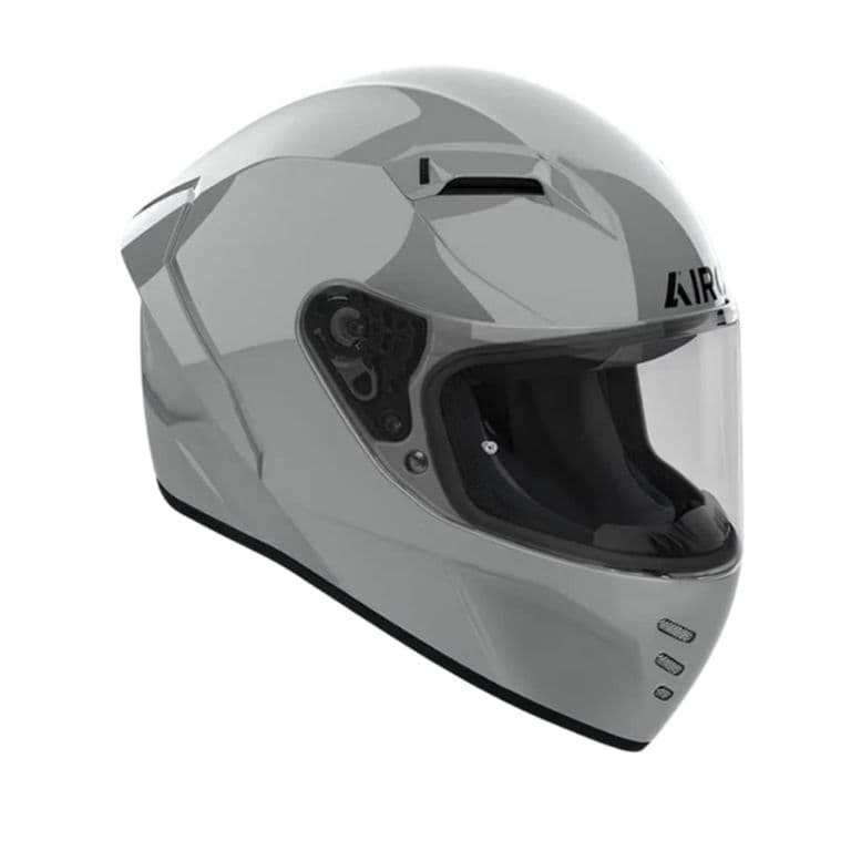 Casco para moto Connor Cement Gris Brilo_. Gris S