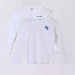 Bipack Camiseta Nino Manga Larga Blanco Blanco 10