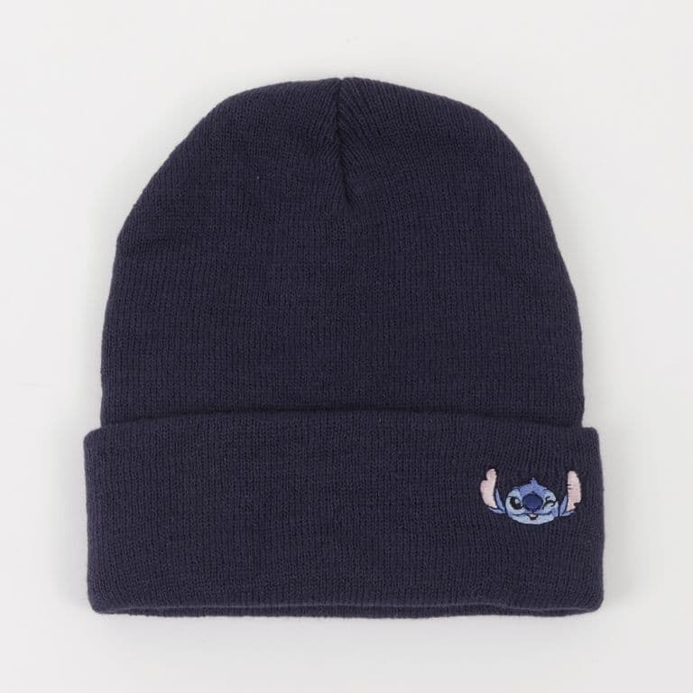 Gorro Nina Pin Azul Marino Lilo & Stitch Azul TALLA UNICA