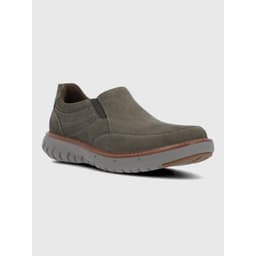 Slip On Cuero Hombre Smart Slop Grey Gris 39