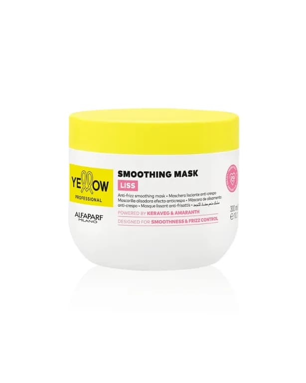 MASCARILLA ALISADORA CABELLO REBELDE YELLOW LISS ALFAPARF 300 ML