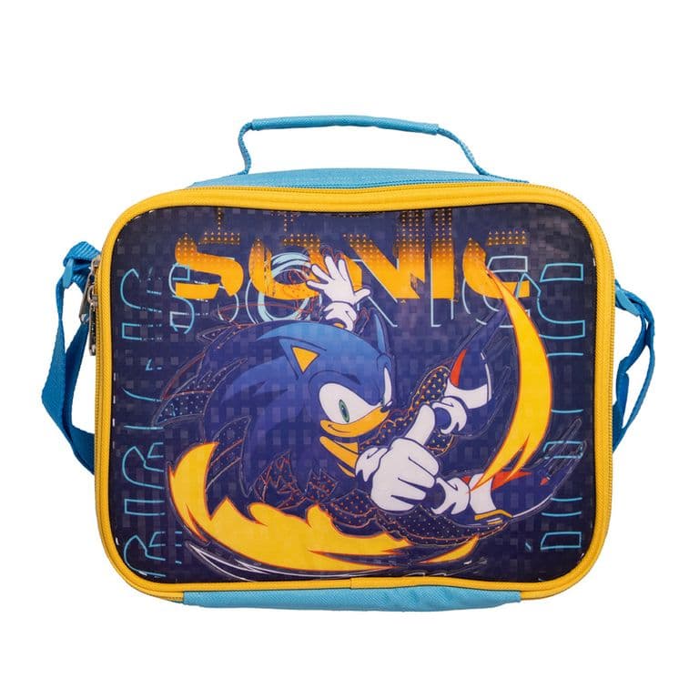 Lonchera Escolar Nino Over Power Azul Multicolor TALLA UNICA