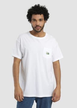 Polera Hombre Daily Patch Blanco XS