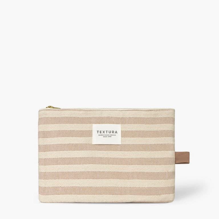 Neceser Luribol 28x18 Beige Beige TALLA UNICA