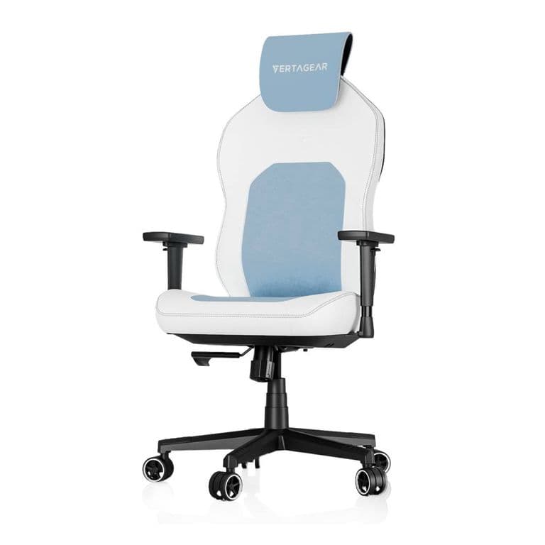Silla Gamer SL1800 White/Baby Blue