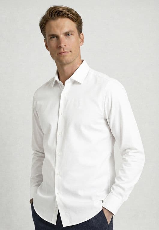 Camisa London White Blanco L