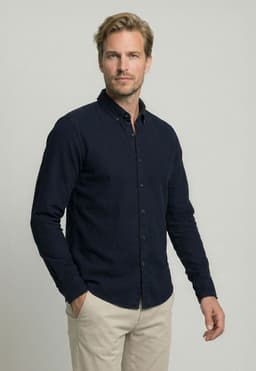 Camisa Ely Navy Azul M