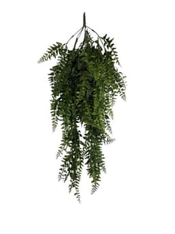 Helecho Colgante 69 cm UV Artificial - Estilo Natural para Interiores y Vitrinas
