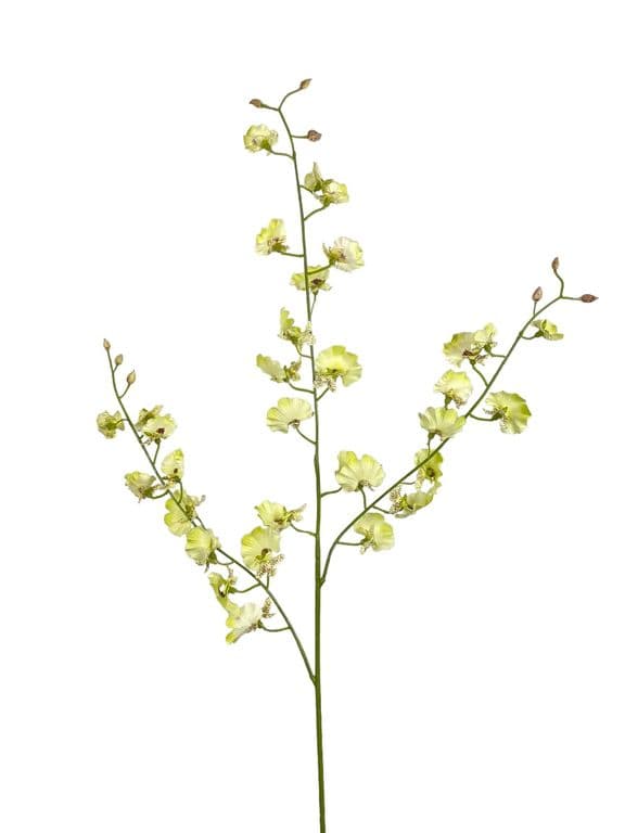 Rama Artificial de Orquidea Danzantes 80cm Artificial - Estilo Natural para Interiores y Vitrinas