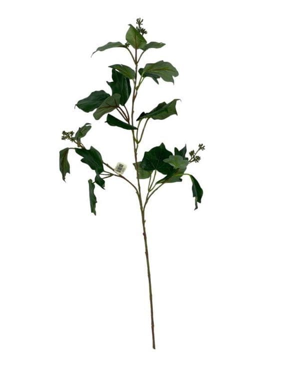 Rama Artificial French Ivy 60cm Artificial - Estilo Natural para Interiores y Vitrinas